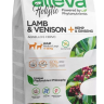 Alleva Holistic (Аллева Холистик) Medium Maxi Сухой корм для взрослых собак средних и крупных пород с ягненком, олениной, коноплей и женьшенем 12 кг