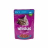 Whiskas (Вискас) Влажный корм для взрослых кошек с форелью и лососем в рагу 75 г