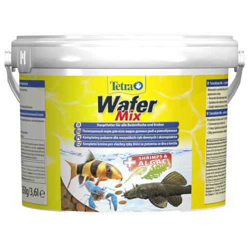 Tetra (Тетра) Wafer Mix Корм для всех видов донных рыб и ракообразных (вэйферсы), 3,6 л/1850 г