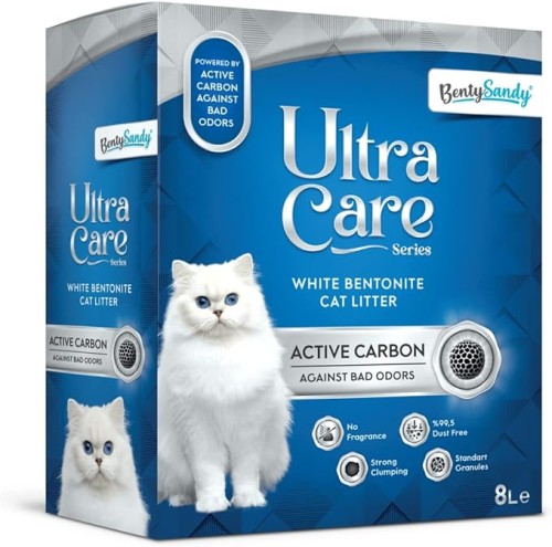 Ultra Care Active Carbon Комкующийся наполнитель с активированным углем 8 л 7 кг (замена Ever Clean)