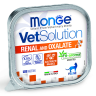 Monge (Монж) VetSolution Cat Renal and Oxalate Ренал и Оксалат Диетический влажный корм для кошек при ХПН и профилактике образования оксалатов, 100 г х 5 шт