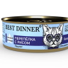 Best Dinner Exclusive Vet Profi Renal Консервы для кошек  с заболеваниями почек, с перепелкой и рисом 100 г х 5 шт