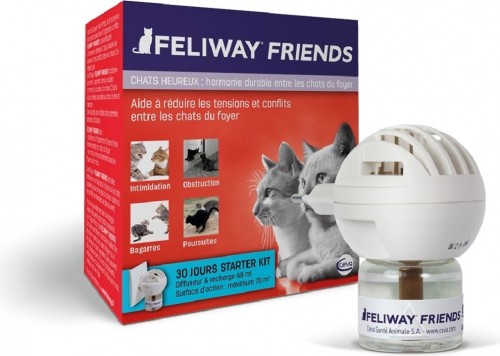 Feliway Friends (Феливей Френдс) - Феромоны для кошек. Флакон + диффузор\НЕТ ПОСТАВОК\