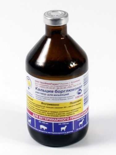 Кальция борглюконат р-р для инъекций 100 мл (БФГ)