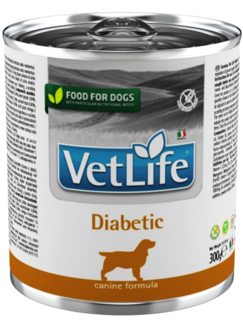 Farmina Vet Life (Фармина Вет Лайф) Diabetic Консервы лечебные для собак при диабете 300 г