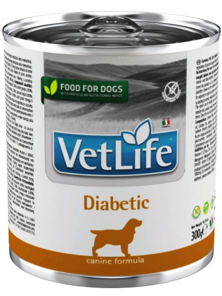 Farmina Vet Life (Фармина Вет Лайф) Diabetic Консервы лечебные для собак при диабете 300 г