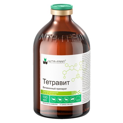 Тетравит раствор 100 мл Nita-farm