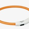 Ошейник светящийся для собак USB (6-ти расцветок) 70 см 
