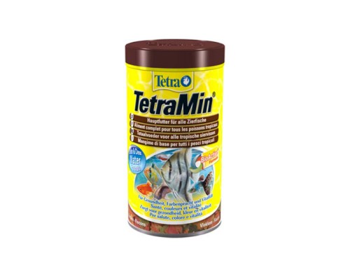 Tetra TetraMin Flakes Корм для всех видов декоративных рыб (хлопья) 100 г 500 мл