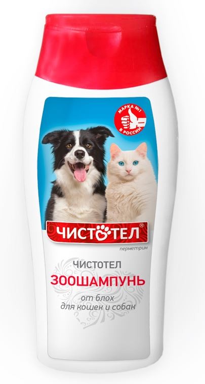 Чистотел шампунь Универсальный от блох для кошек и собак, 180 мл